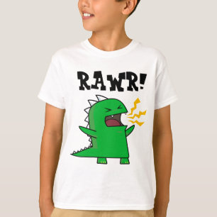 T-shirt RAWR Dino - personnalisable !