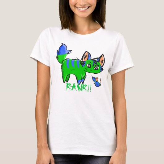 T-shirt Rawr et souris - RAWR ! ! (Devant)