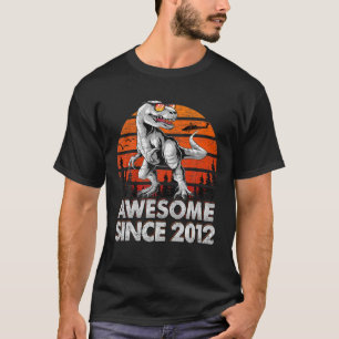 T-shirt Rawr I'm 10 Kids 10 Year old 10Th Birthday Boy T R
