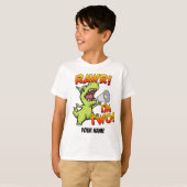 T-shirt Rawr I's Two Dinosaur (Devant entier)