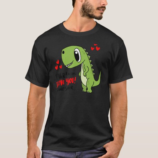 T-shirt Rawr Means (Devant)