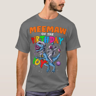 T-shirt Rawr MeeMaw De L'Astronaute D Anniversaire