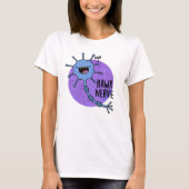 T-shirt Rawr Nerve Funny Neuron Nerve Pun (Devant)