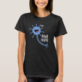 T-shirt Rawr Nerve Funny Neuron Nerve Pun Dark BG (Devant)