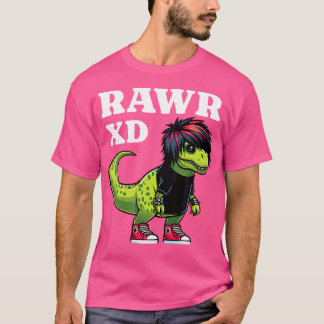 T-shirt Rawr Xd Scène Enfant 2000S Dinosaure esthétique Em