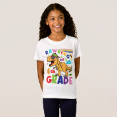 T-Shirt Rawring into 4th Grade Back to School Kids (Devant entier)