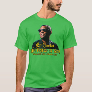 T-shirt Ray Charles le grand prêtre de l'âme