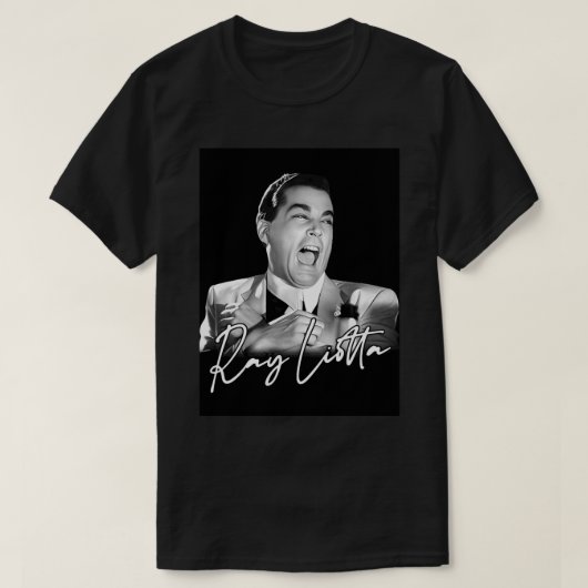 T-shirt Ray Liotta Retro Fan Art Design (Design devant)