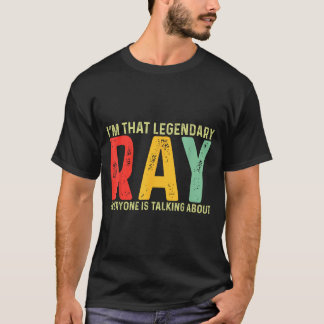 T-shirt Ray nom prénom drôle Ray disant Ray Meme