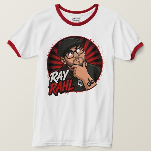 T-shirt Ray Rahl Ringer (Design devant)