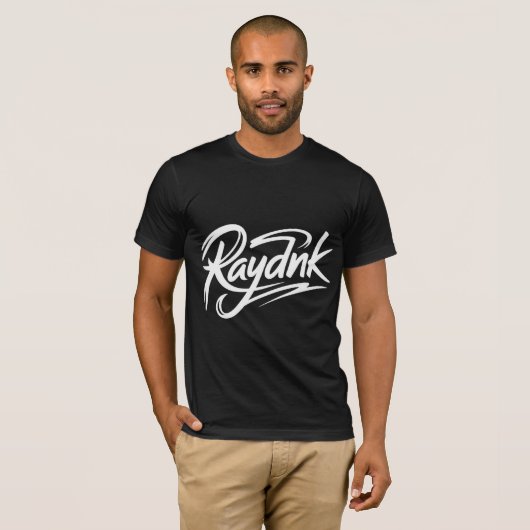 T-shirt Raydnk Custom Script Logo  (Devant entier)
