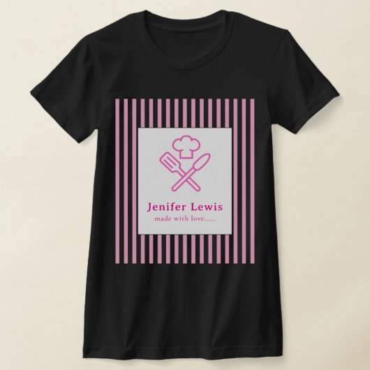 T-shirt Rayé Élégant (Poser)