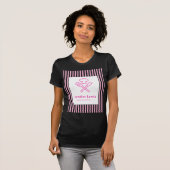 T-shirt Rayé Élégant (Devant entier)
