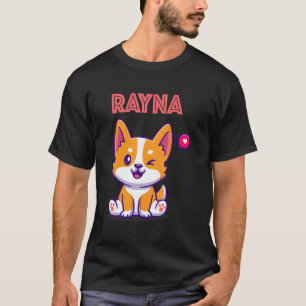 T-shirt Rayna montrer l'amour des chiens mignon et doux