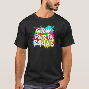 T-shirt Rayon de peinture coloré à la pointe de la lueur P