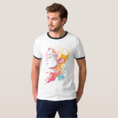 T-shirt Rayon intérieur (blanc) (Devant entier)