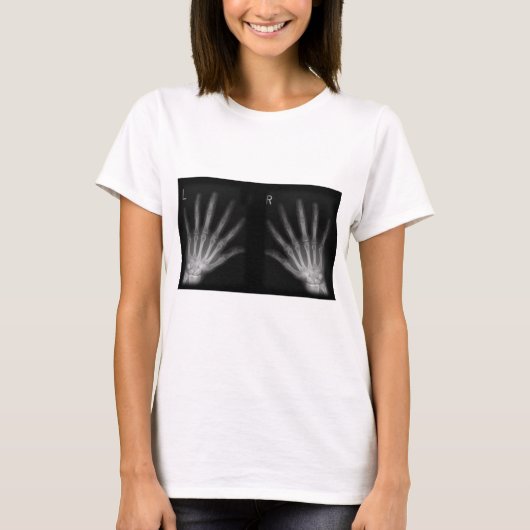 T-shirt Rayon X numérique supplémentaire, main droite et m (Devant)