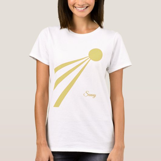 T-shirt Rayons de soleil (Devant)