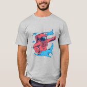 T-shirt Rayons diaboliques astronautes (Devant)