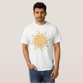 T-shirt rayons solaires (Devant entier)
