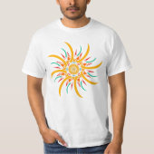 T-shirt rayons solaires (Devant)