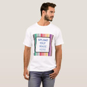 T-shirt Rayures Colorées (Devant entier)