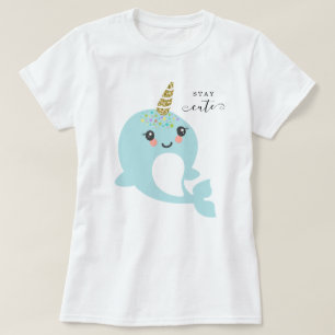 T-shirt Rayures d'arc-en-ciel de parties scintillantes