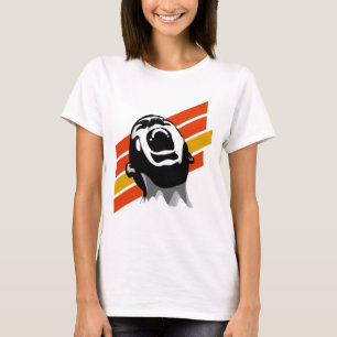 T-shirt Rayures de cri perçant