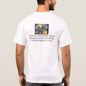 T-shirt Rayures d'EDS, HEDS parlant ! (Dos)