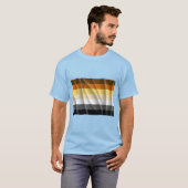 T-SHIRT RAYURES D'OURS VOLANT (Devant entier)