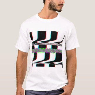 T-shirt Rayures et damier de bogue
