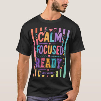 T-shirt Rayures Rétro Tu Vas Réussir La Journée De Test