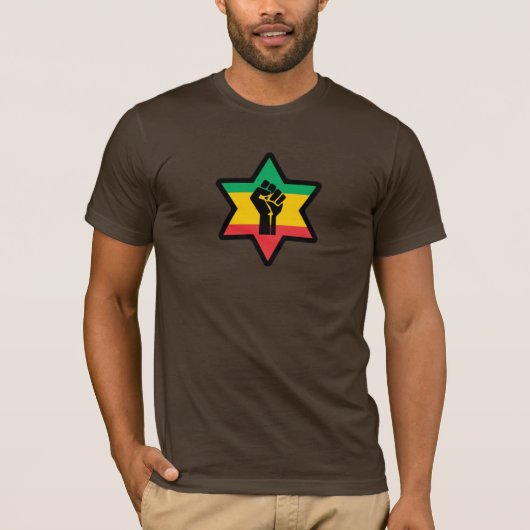 T-shirt Razafara Power - Jah Army Bless (Devant)