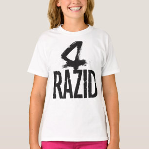 T-Shirt RAZID à logo Brosse Contemporain