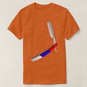 T-shirt Razor Barber Shop droit (Design devant)