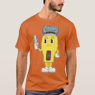 T-shirt Razor Coiffeur Rasoir droit