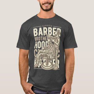 T-shirt Razor et barbier seul le barbier m'a coupé la barb