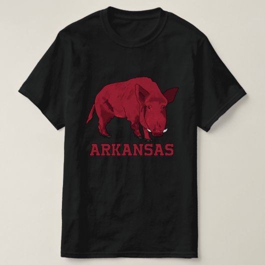 T-shirt Razorback (Design devant)
