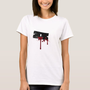T-shirt Razorblade sanglant