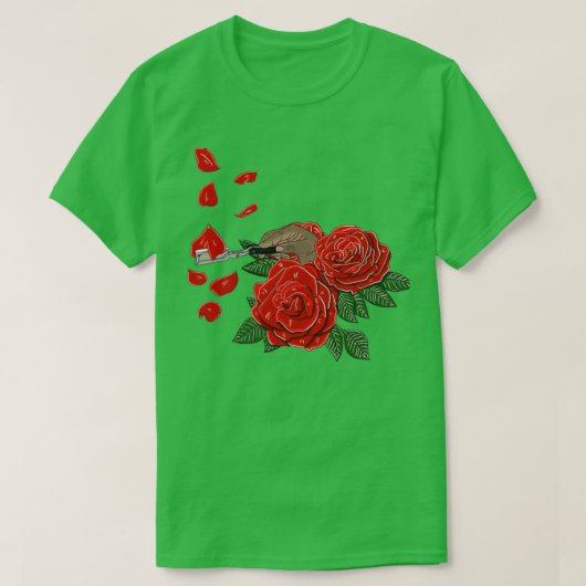 T-shirt Razors amp Rose (Design devant)