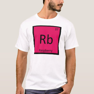 T-shirt Rb - Tableau périodique de la chimie des fruits de
