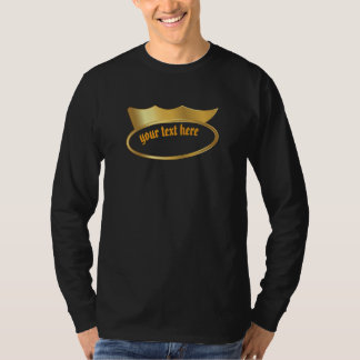 T-shirt rban Streetwear Couronne Dorée, T-S personnalisé g