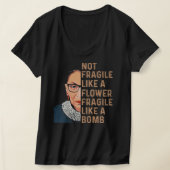 T-shirt RBG Fragile Comme Une Bombe (Poser)