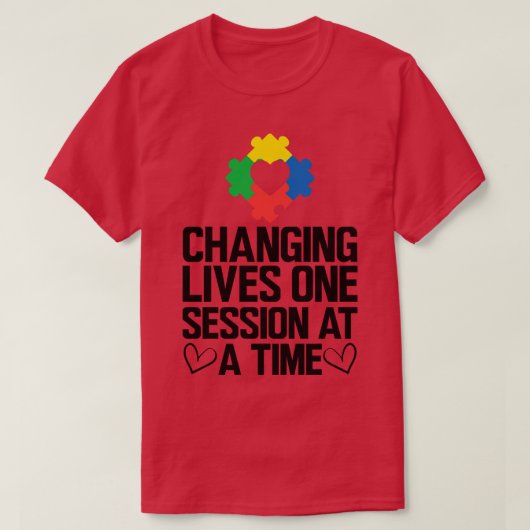 T-shirt RBT Modification de la durée de vie d'une session (Design devant)