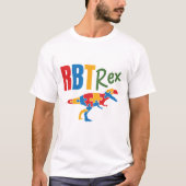 T-shirt RBT Rex Technicien de comportement enregistré ABA (Devant)