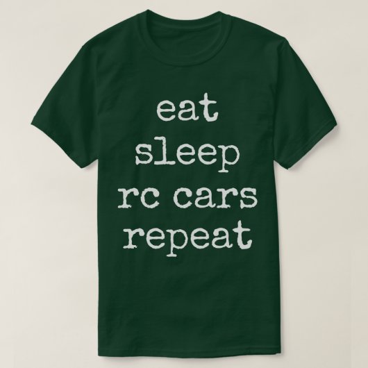 T-shirt RC Car RC Racer RC Racer (Design devant)