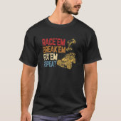 T-shirt RC Contrôle à distance Course'em Break'em Correcti (Devant)