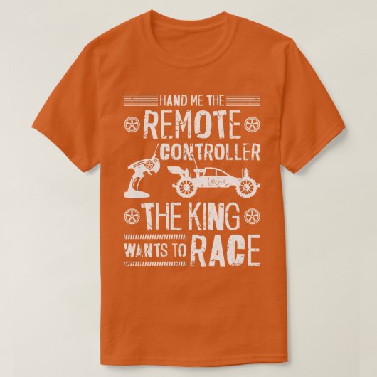 T-shirt RC de course de contrôle à distance (Design devant)