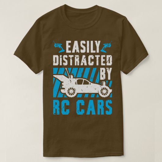 T-shirt RC Hobby de contrôle à distance (Design devant)