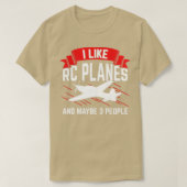 T-shirt RC Plan Télécommande Contrôle Radio Contrôlé Cadea (Design devant)